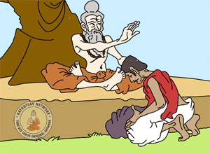 The Foolish Sage - Panchatantra Story Picture