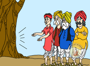Right-Mind And Wrong-Mind - Panchatantra Story Picture