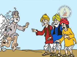 Right-Mind And Wrong-Mind - Panchatantra Story Picture